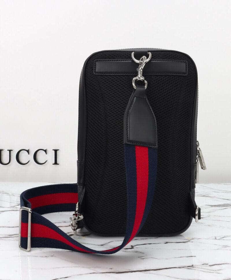 Gucci Small GG Crossbody Bag 822073 Black